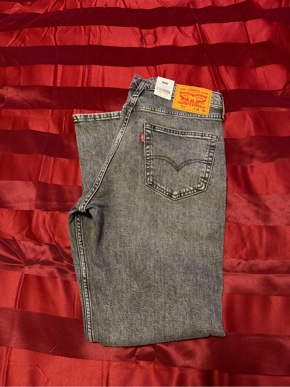 Levi's Slim Men's Jeans in Washed Gray